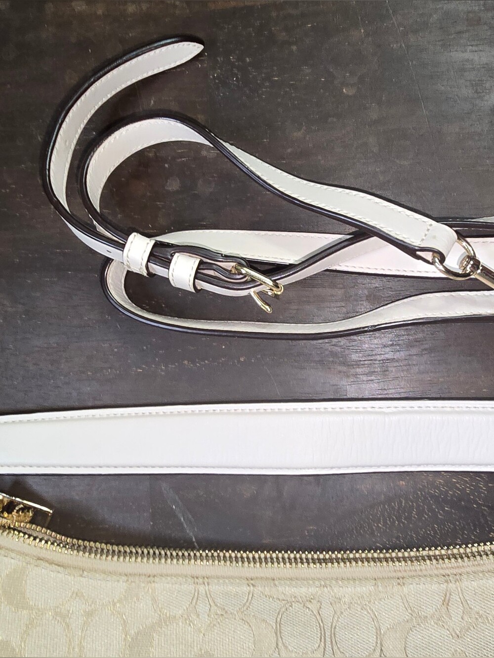 Coach Outline Signature East West‎ Celeste Convertiable Hobo Bag - Picture 8 of 11
